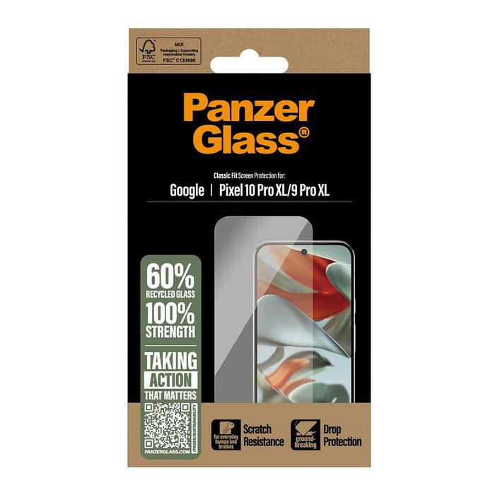 PanzerGlass Protector de Pantalla para Google Pixel 10 Pro XL y Pixel 9 Pro XL