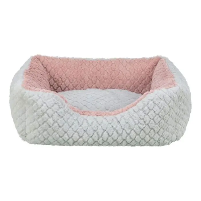 TRIXIE Kaline Mio Cesta para Perros 65 x 50 cm Gris / Rosa Empolvado TRIXIE Kaline Mio Cesta para Perros 65 x 50 cm Gris / Rosa Empolvado