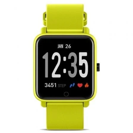 Smartwatch SPC Smartee Feel 9630Y/ Notificaciones/ Frecuencia Cardíaca/ Amarillo Smartwatch SPC Smartee Feel 9630Y/ Notificaciones/ Frecuencia Cardíaca/ Amarillo