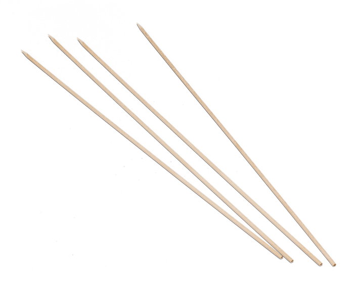 Algon Set 100 Pinchos Higiénicos Bambú 30 cm x 0.3 cm x 0.3 cm Algon (24 Unidades)