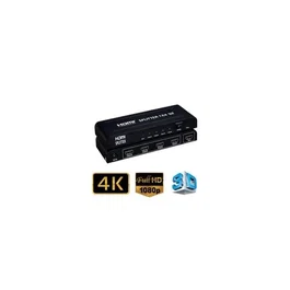 Phasak Multiplicador HDMI 4 Salidas 4K Full HD 3D, 15 Metros