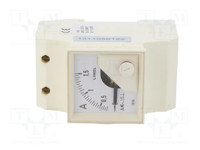 LUMEL Amperímetro EB16 para raíl DIN 0÷1,5A AC True RMS Clase 1,5 LUMEL Amperímetro EB16 para raíl DIN 0÷1,5A AC True RMS Clase 1,5