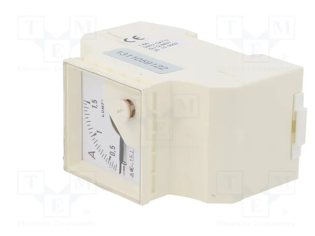 LUMEL Amperímetro EB16 para raíl DIN 0÷1,5A AC True RMS Clase 1,5 LUMEL Amperímetro EB16 para raíl DIN 0÷1,5A AC True RMS Clase 1,5