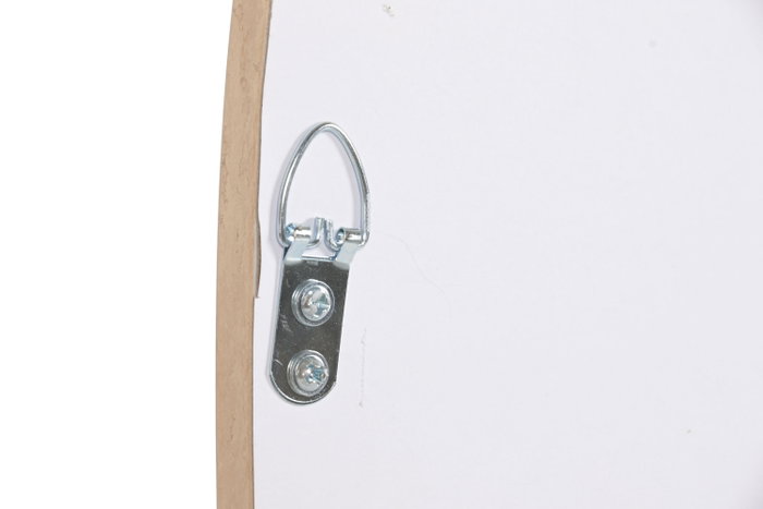 DKD Home Decor Set de 2 Espejos de Pared Simil Ratán Beige y Natural