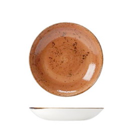STEELITE Bol Coupe Bowl 20.5 cm en Vitroporcelana Terracota | Craft Terracota | Vajilla (Set de 12)