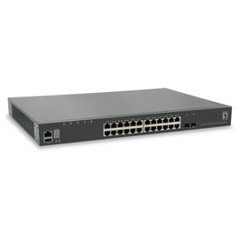 Level One Switch Gestionado GTL-2881 28 Puertos Gigabit Ethernet 2x10GSFP+ Montaje en Rack