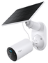 TP-Link TC82 KIT Cámara de Vigilancia Bala con Panel Solar, 2K 3MP, Blanco