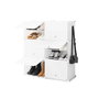 Zapatero Modular Portátil InnovaGoods Blanco 36 pares