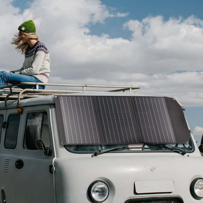 Bresser Mobile Solar Panel 90W con USB