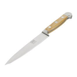 Güde Alpha Cuchillo Universal de 16 cm con Madera de Olivo