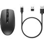 HP Ratón 715 Inalámbrico Multidispositivo Recargable Negro