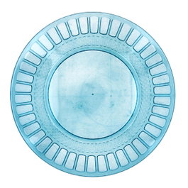 Quid Plato Gaia Turquesa 26 cm (12 Unidades) de Poliestireno
