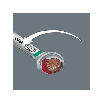 Wera 6000 Joker 11 Set 1 Juego de llaves combinadas de carraca, 11 piezas Wera 6000 Joker 11 Set 1 Juego de llaves combinadas de carraca, 11 piezas