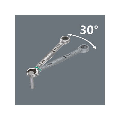 Wera 6000 Joker 11 Set 1 Juego de llaves combinadas de carraca, 11 piezas Wera 6000 Joker 11 Set 1 Juego de llaves combinadas de carraca, 11 piezas