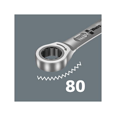 Wera 6000 Joker 11 Set 1 Juego de llaves combinadas de carraca, 11 piezas Wera 6000 Joker 11 Set 1 Juego de llaves combinadas de carraca, 11 piezas