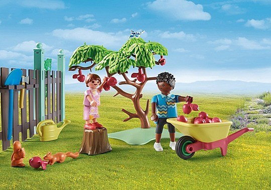 Playmobil 71510 Gallinero y jardín, Mi Vida