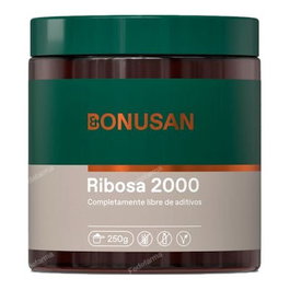 BONUSAN Ribosa 2000 250Gr D-Ribosa en Polvo para Energía
