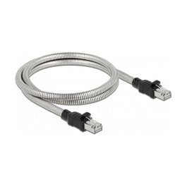 DeLOCK Cable de red RJ45 Cat.6A U/FTP con cubierta metálica 3 m