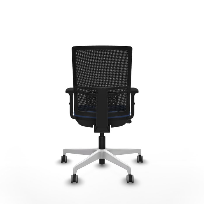 PIQUERAS Y CRESPO Silla de oficina Yunquera con mecanismo Sincro/Traslack, Azul marino y Negro PIQUERAS Y CRESPO Silla de oficina Yunquera con mecanismo Sincro/Traslack, Azul marino y Negro