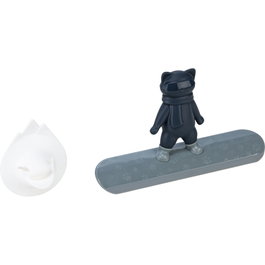 Ototo Chill Cat Shower Squeegee Gris
