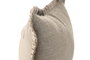 DKD Home Decor Cojin Tradicional Natural Lino 30 x 50 cm (2 Unidades)