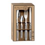Set 24 Cubiertos Acero Inox+ Mango Pp Comptoir Lou Laguiole 18-0-1,5 mm