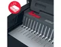 HP Encuadernadora de canutillo CombBind CB25 A4 Perfora 25 hojas Encuaderna 390 hojas Negro y plateado