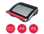HP Encuadernadora de canutillo CombBind CB25 A4 Perfora 25 hojas Encuaderna 390 hojas Negro y plateado