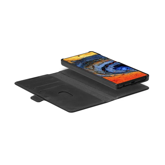 Dbramante1928 Lynge Funda tipo Libro de Cuero para Samsung Galaxy S25 Ultra, 17.3 cm (6.8"), Color Negro