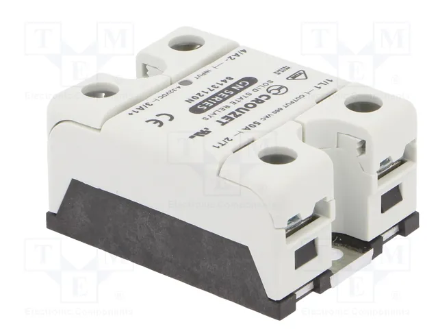 CROUZET GN Relé de semiconductor monofásico 50A 48-660VAC CROUZET GN Relé de semiconductor monofásico 50A 48-660VAC