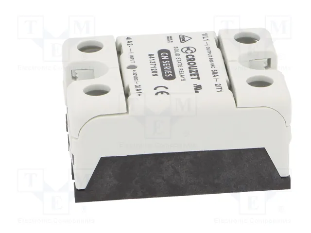 CROUZET GN Relé de semiconductor monofásico 50A 48-660VAC CROUZET GN Relé de semiconductor monofásico 50A 48-660VAC