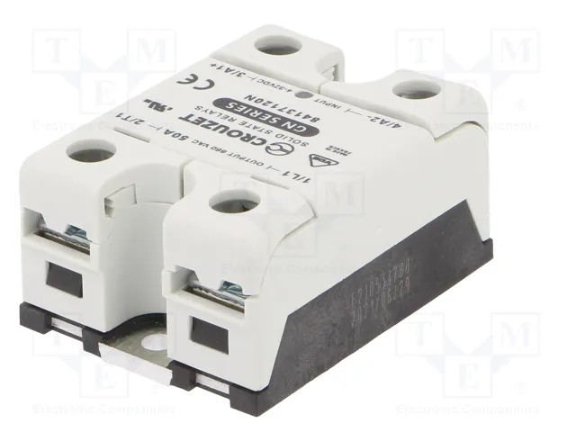 CROUZET GN Relé de semiconductor monofásico 50A 48-660VAC CROUZET GN Relé de semiconductor monofásico 50A 48-660VAC