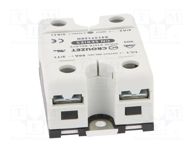 CROUZET GN Relé de semiconductor monofásico 50A 48-660VAC CROUZET GN Relé de semiconductor monofásico 50A 48-660VAC