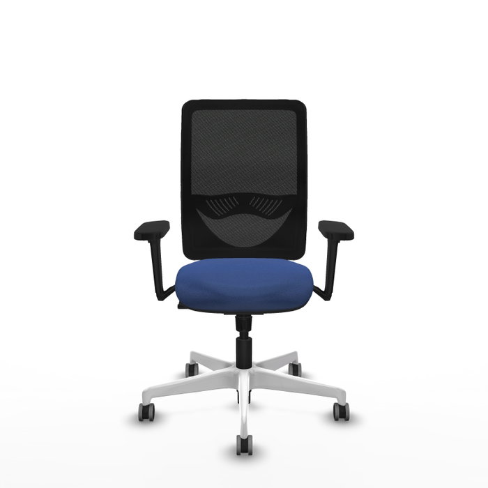 PIQUERAS Y CRESPO Silla de oficina Zulema con mecanismo Sincro, Azul marino y Negro PIQUERAS Y CRESPO Silla de oficina Zulema con mecanismo Sincro, Azul marino y Negro