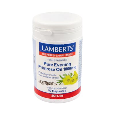 Lamberts Aceite de Prímula 1000 mg 90 cápsulas