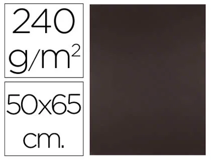 Liderpapel Cartulina Marron 50x65 cm 240g/m2 Paquete de 25 Hojas para Dibujo y Manualidades Liderpapel Cartulina Marron 50x65 cm 240g/m2 Paquete de 25 Hojas para Dibujo y Manualidades