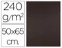 Liderpapel Cartulina Marron 50x65 cm 240g/m2 Paquete de 25 Hojas para Dibujo y Manualidades