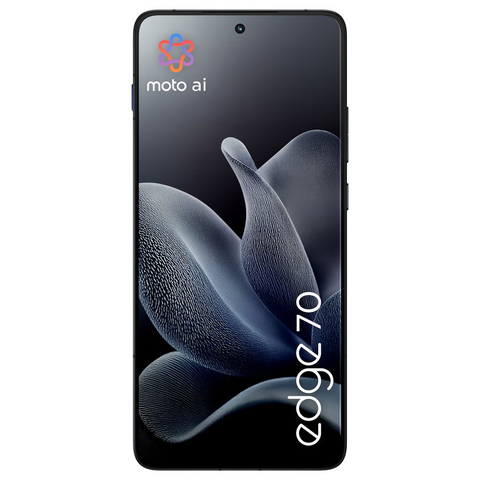 Motorola edge 70 Smartphone, 6.7" Pantalla AMOLED 120Hz, Snapdragon 7 Gen 4, 8GB RAM + 256GB, Cámara Dual 50MP, 5G, Batería 4800mAh, Android 16.0, Color Gris, Modelo XT2601-2
