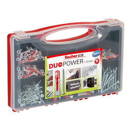 Fischer 536091 Juego de tacos DuoPower y tornillos