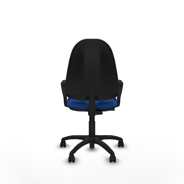 PIQUERAS Y CRESPO Silla de oficina Algarra, Similpiel Azul, Contacto permanente básico