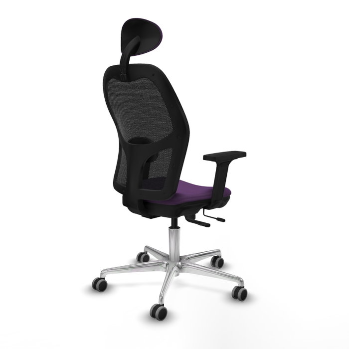 PIQUERAS Y CRESPO Silla de oficina Jorquera Morada con mecanismo Sincro/Traslack PIQUERAS Y CRESPO Silla de oficina Jorquera Morada con mecanismo Sincro/Traslack