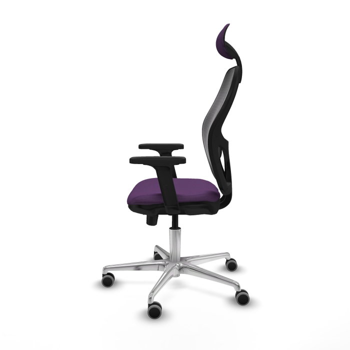 PIQUERAS Y CRESPO Silla de oficina Jorquera Morada con mecanismo Sincro/Traslack PIQUERAS Y CRESPO Silla de oficina Jorquera Morada con mecanismo Sincro/Traslack