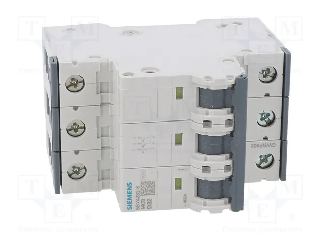 SIEMENS 5SY4332-8 Interruptor magnetotérmico 3 polos 32A 10kA