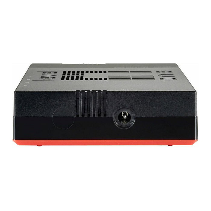 Level One GSW-0507 Gigabit Switch de 5 puertos, Negro/Rojo