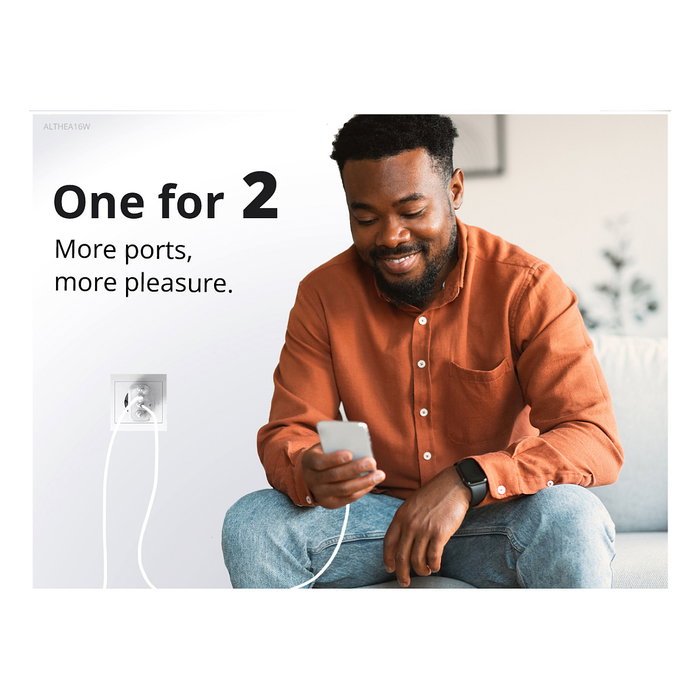 Conceptronic ALTHEA16W Cargador GaN de 33W con 2 Puertos y Cable 3 en 1, Blanco Conceptronic ALTHEA16W Cargador GaN de 33W con 2 Puertos y Cable 3 en 1, Blanco