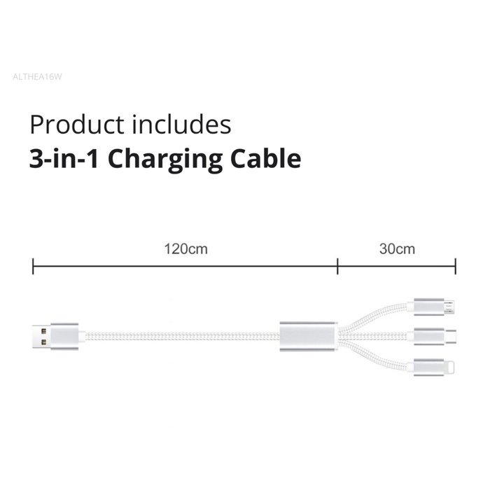 Conceptronic ALTHEA16W Cargador de pared 33W con tecnología GaN, 1x USB-C y 1x USB-A, Blanco Conceptronic ALTHEA16W Cargador de pared 33W con tecnología GaN, 1x USB-C y 1x USB-A, Blanco