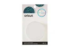 Cricut Infusible Ink - 4 Hojas Alrededor - Tinta de Transferencia para Cricut, Blanco, 9.1 cm de Diámetro