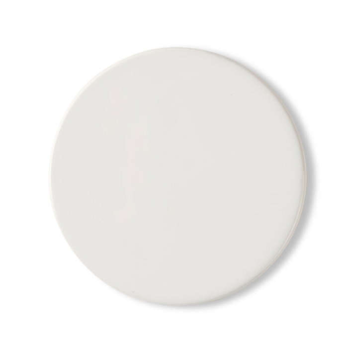 Cricut Posavasos 2006582 de forma circular, pack de 4, Blanco
