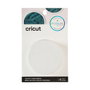 Cricut Posavasos 2006582 de forma circular, pack de 4, Blanco