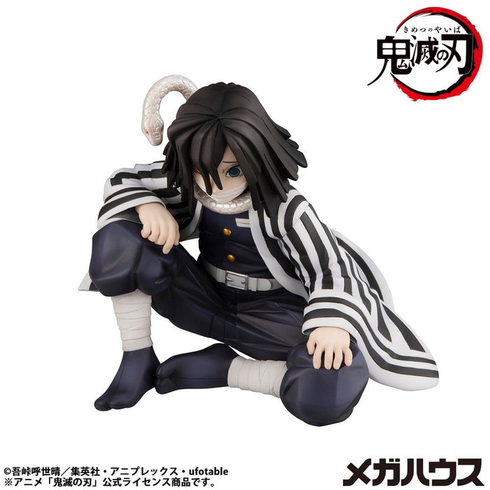 Megahouse Demon Slayer Kimetsu no Yaiba Estatua PVC G.E.M. Iguro-san Palm Size 7 cm